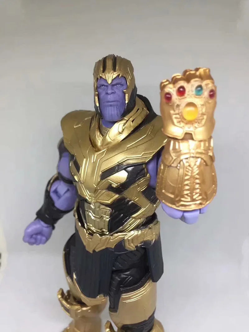 Marvel SH Figuarts Thanos Figure Avengers Infinity War BJD Action Figures Collectable