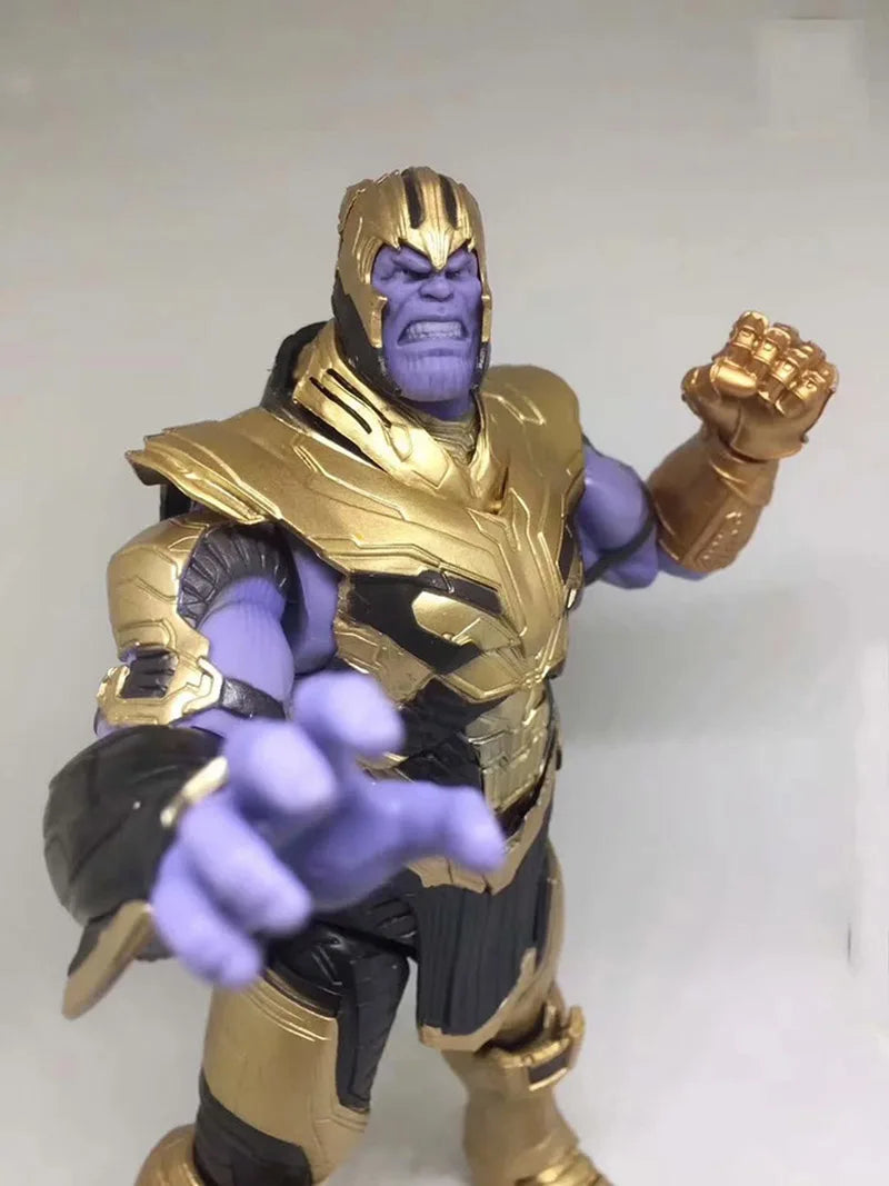 Marvel SH Figuarts Thanos Figure Avengers Infinity War BJD Action Figures Collectable