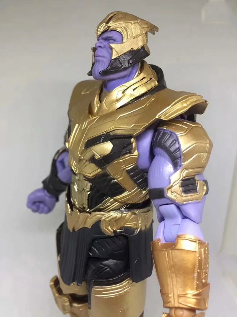 Marvel SH Figuarts Thanos Figure Avengers Infinity War BJD Action Figures Collectable