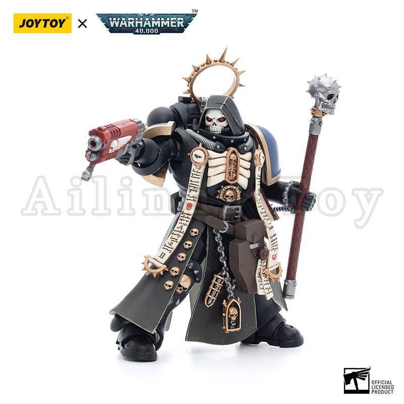 JOYTOY 1/18 Action Figure Primaris Chaplain Brother Varus Anime Collection Military Model