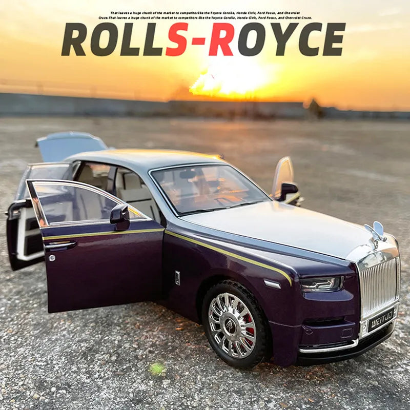 1/18 Rolls Royce Phantom Alloy Luxy Car Model Diecast, ardens toys