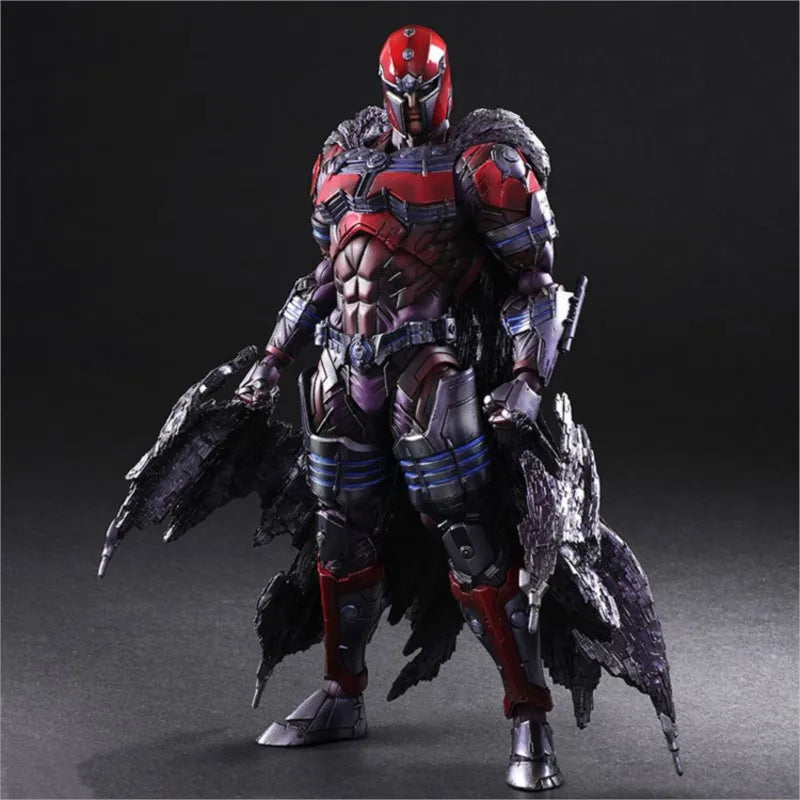 PLAY Arts Magneto Max Eisenhardt PVC Action Figure Collection Model Toys Collection