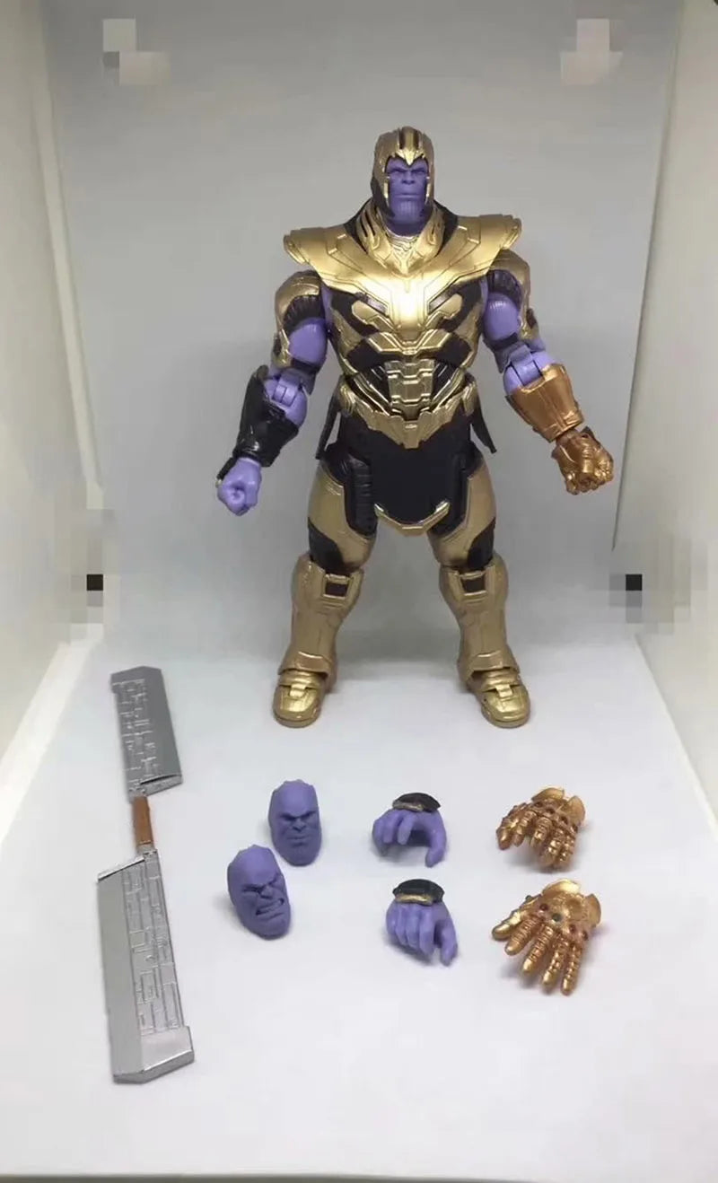 Marvel SH Figuarts Thanos Figure Avengers Infinity War BJD Action Figures Collectable