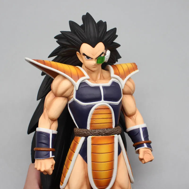 17inch Anime Figures Dragon Ball Z Raditz GK Son Goku Brother Super Saiyan