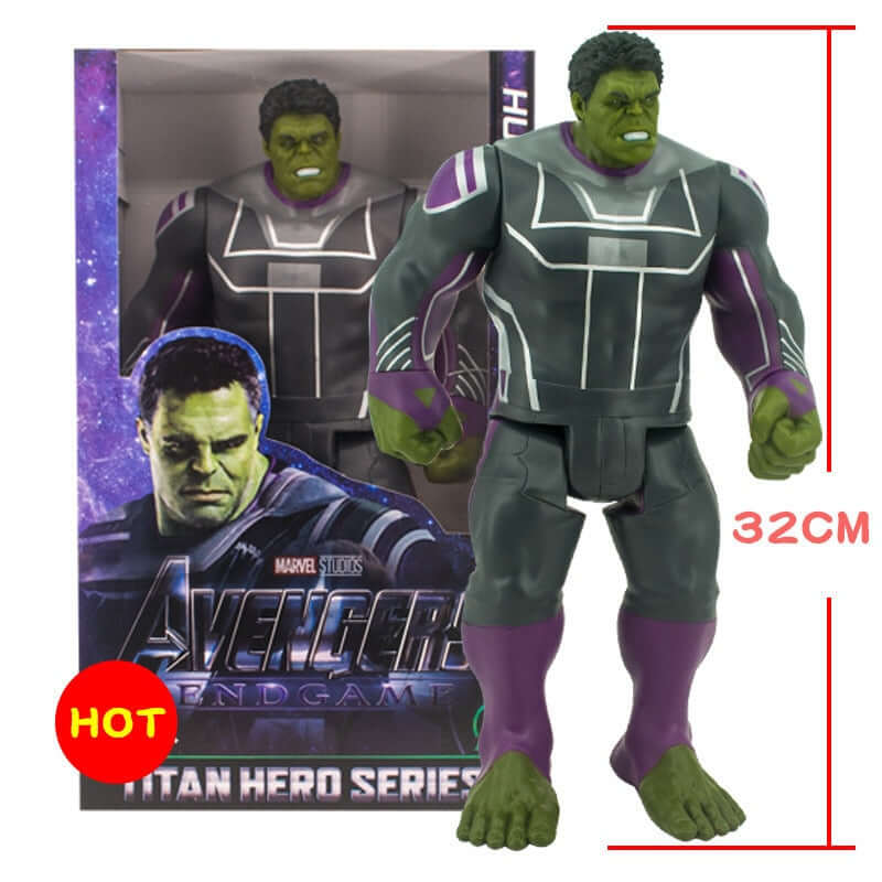 Marvel Avengers, Endgame Thanos Hulk Action Figure Movable Joint, Delicate box