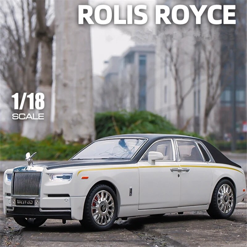 1/18 Rolls Royce Phantom Alloy Luxy Car Model Diecast, ardens toys