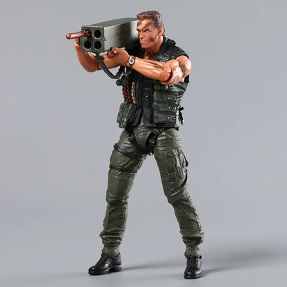 NECA Commando John Matrix Schwarzenegger PVC Action Figure with Accessories