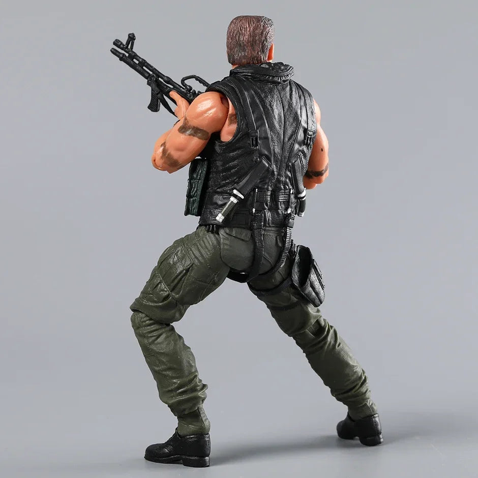 NECA Commando John Matrix Schwarzenegger PVC Action Figure with Accessories