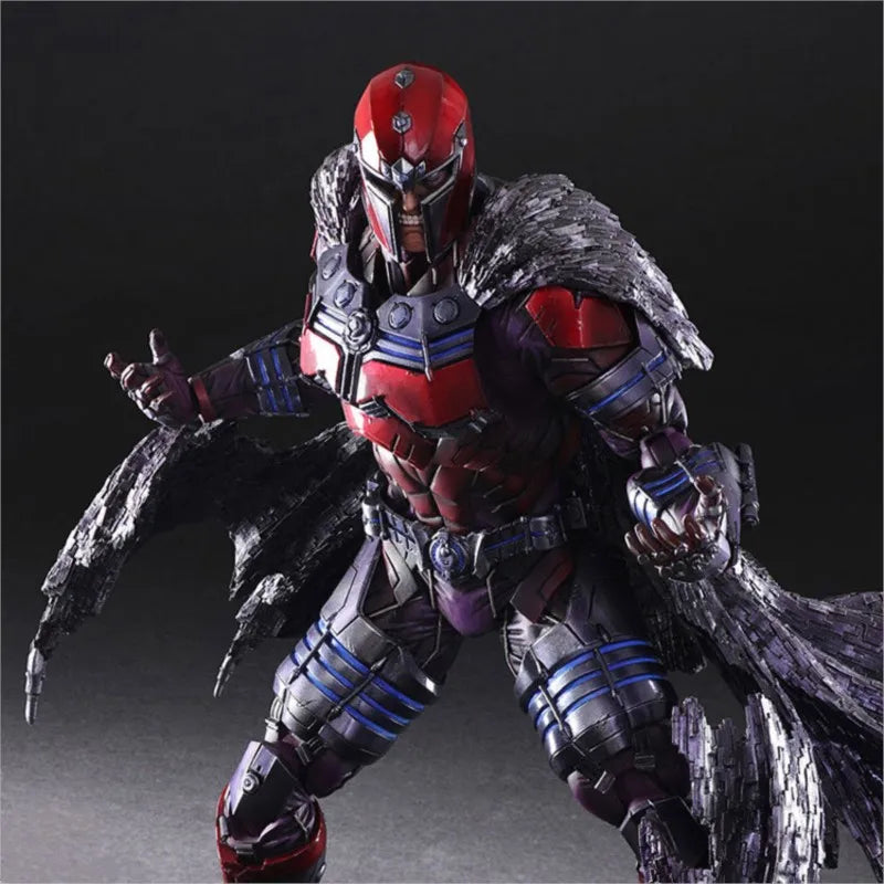 PLAY Arts Magneto Max Eisenhardt PVC Action Figure Collection Model Toys Collection
