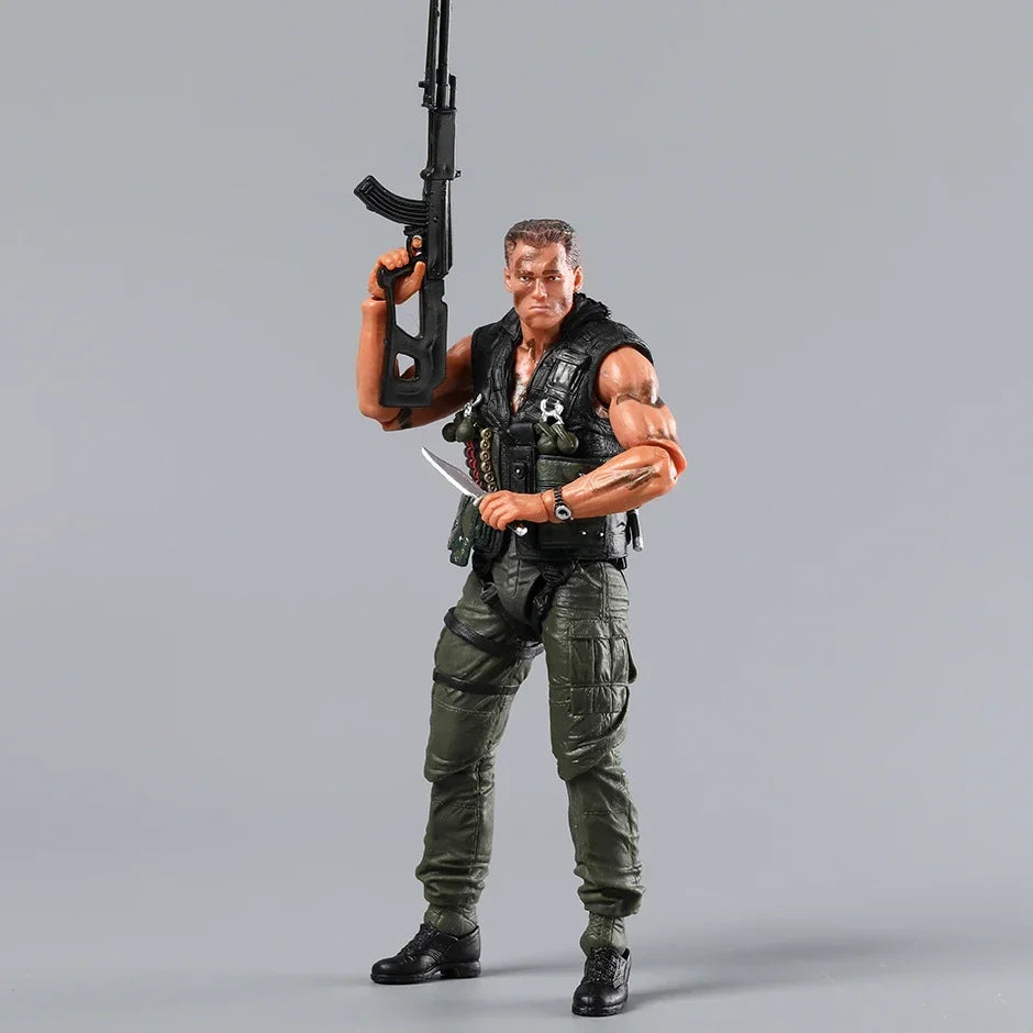 NECA Commando John Matrix Schwarzenegger PVC Action Figure with Accessories