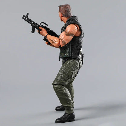 NECA Commando John Matrix Schwarzenegger PVC Action Figure with Accessories