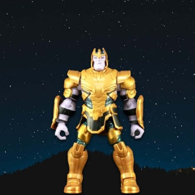 Original TOYBOX Marvel 2019 Thanos, Action Figure Avenger Endgame Infinity with Gauntlet-ardens toys
