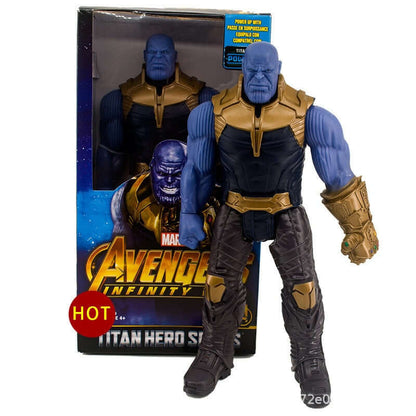 Marvel Avengers, Endgame Thanos Hulk Action Figure Movable Joint, Delicate box