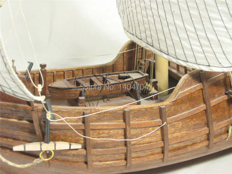 Model Classic Spain ship, Columbus expedition fleet ships, Santa Maria wooden, kit - ardens toys