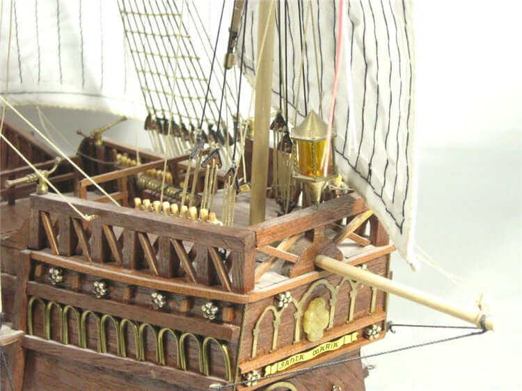 Model Classic Spain ship, Columbus expedition fleet ships, Santa Maria wooden, kit - ardens toys