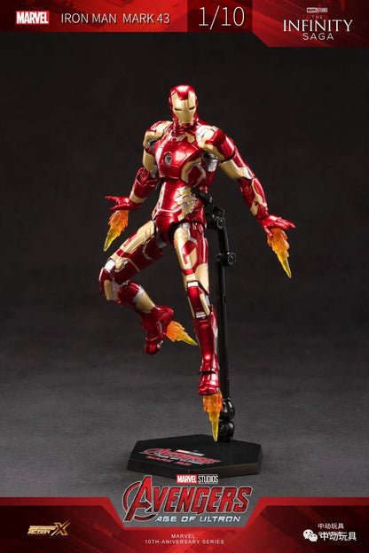 ZD Original Iron Man MK43 Marvel legends