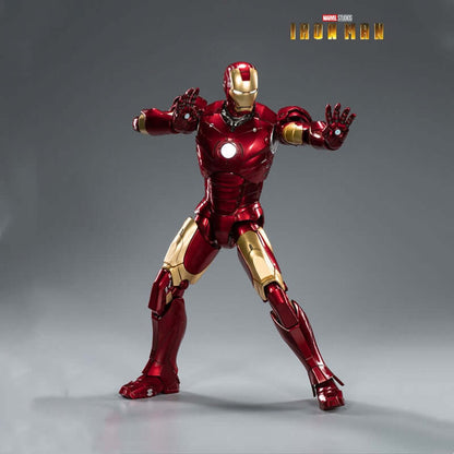 ZD 1/5 Iron Man MK3 Original Iron Monger Marvel legends LED lighting 10th Anniversary